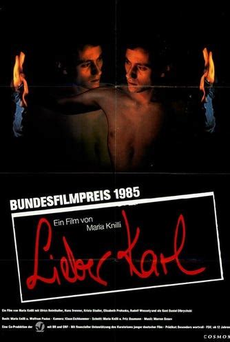 Dear Karl (1984) film online,Maria Knilli,Ulrich Reinthaller,Hans Brenner,Krista Stadler,Elisabeth Prohaska